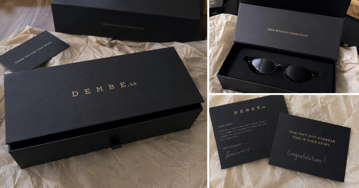 DEMBE.bk packaging detail