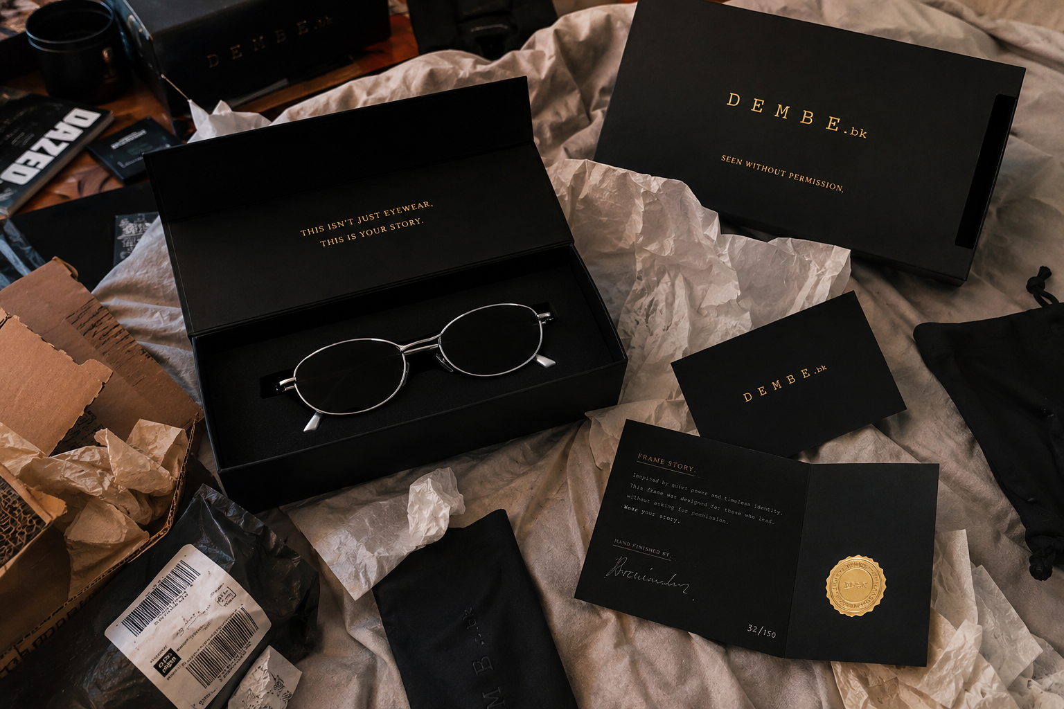 DEMBE.bk luxury packaging