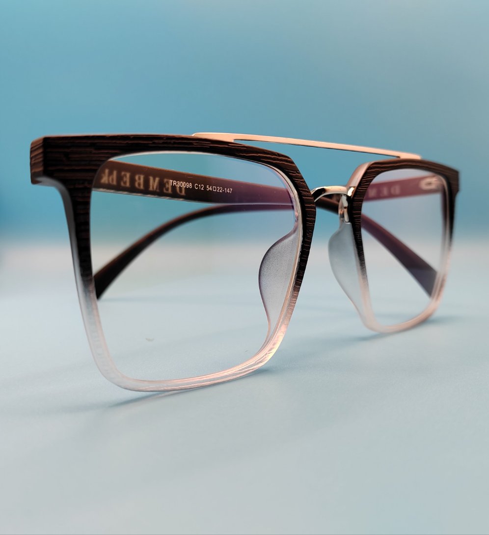 Acetate Black & Transparent DEMBEbk Eyewear